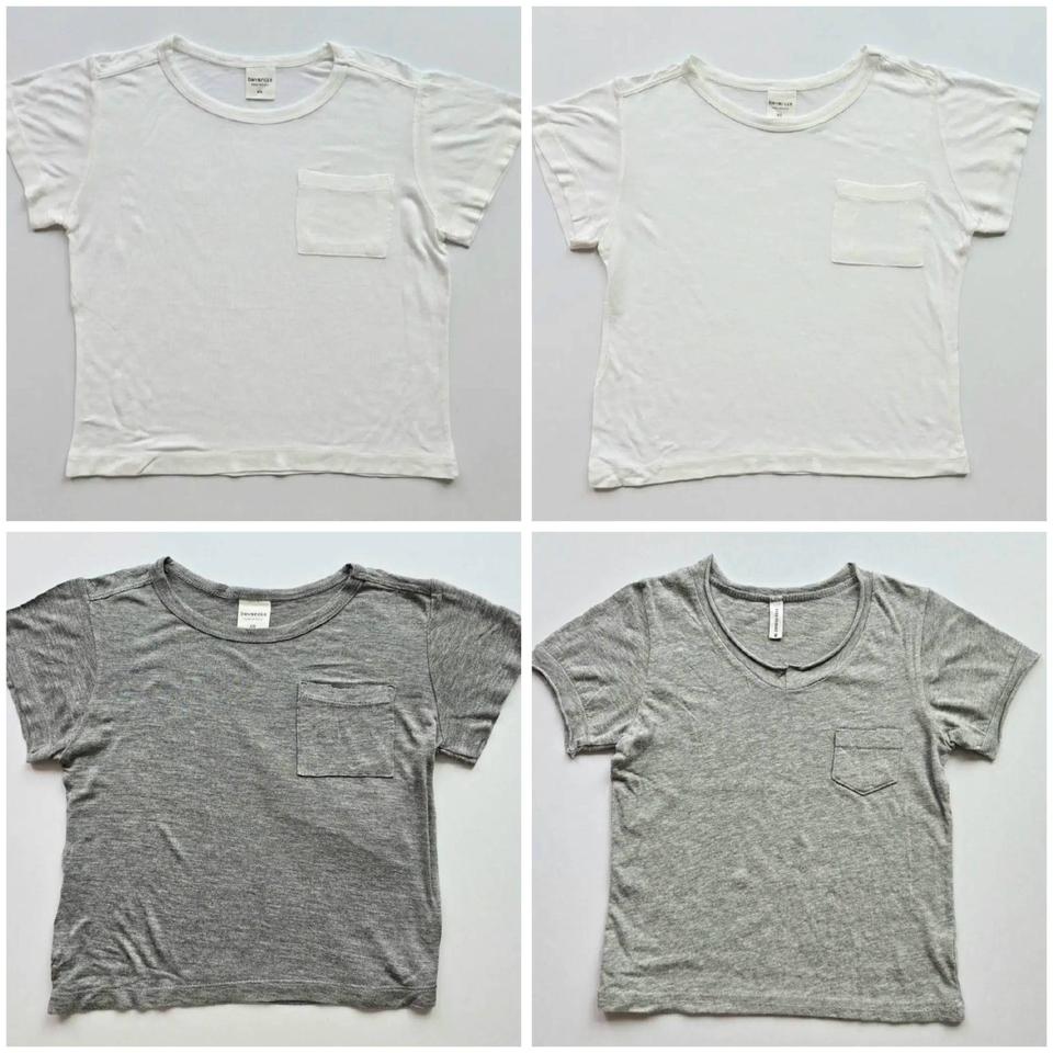 유아동 티셔츠 XS사이즈 5종 일괄