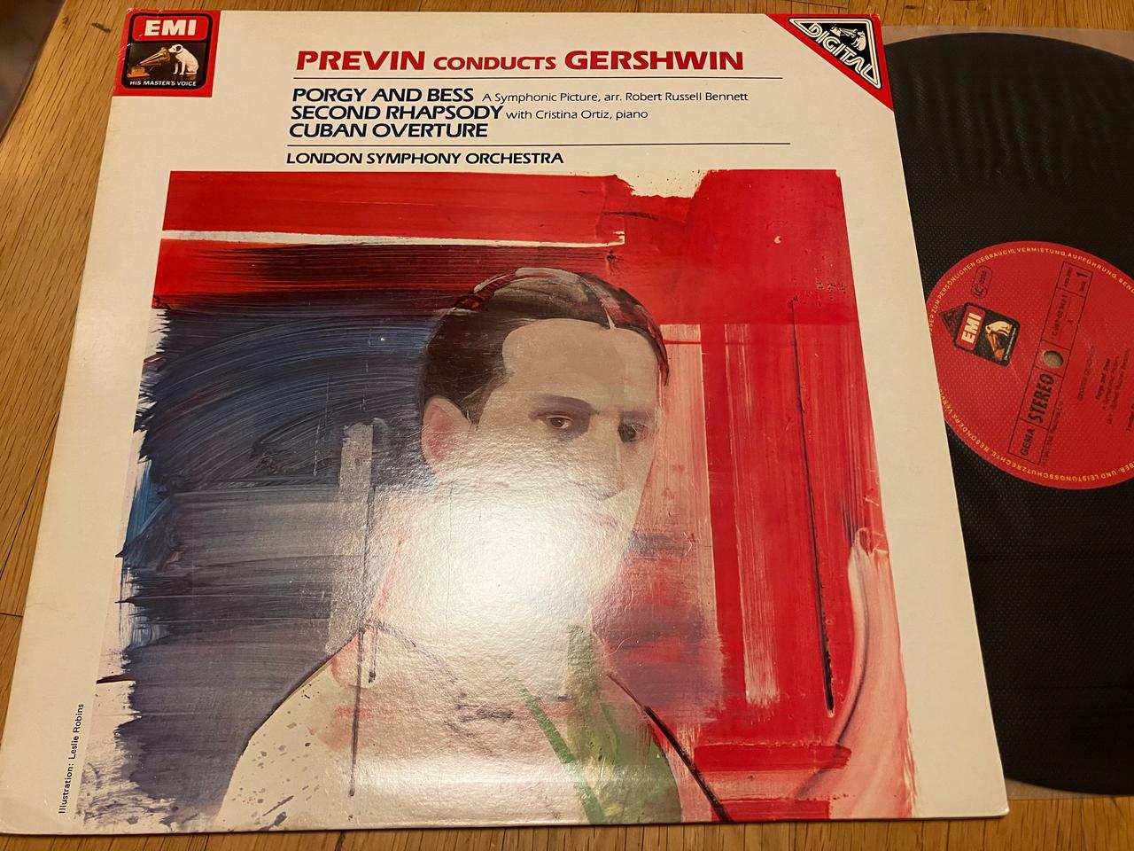 초반LP) 앙드레프레빈 - 거슈인 음악모음