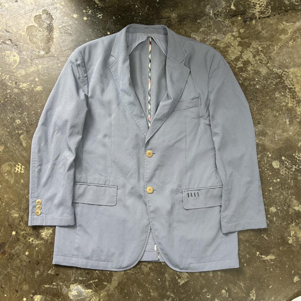 95) DAKS 닥스 체크 캐주얼 자켓 마이 블레이져 춘하추