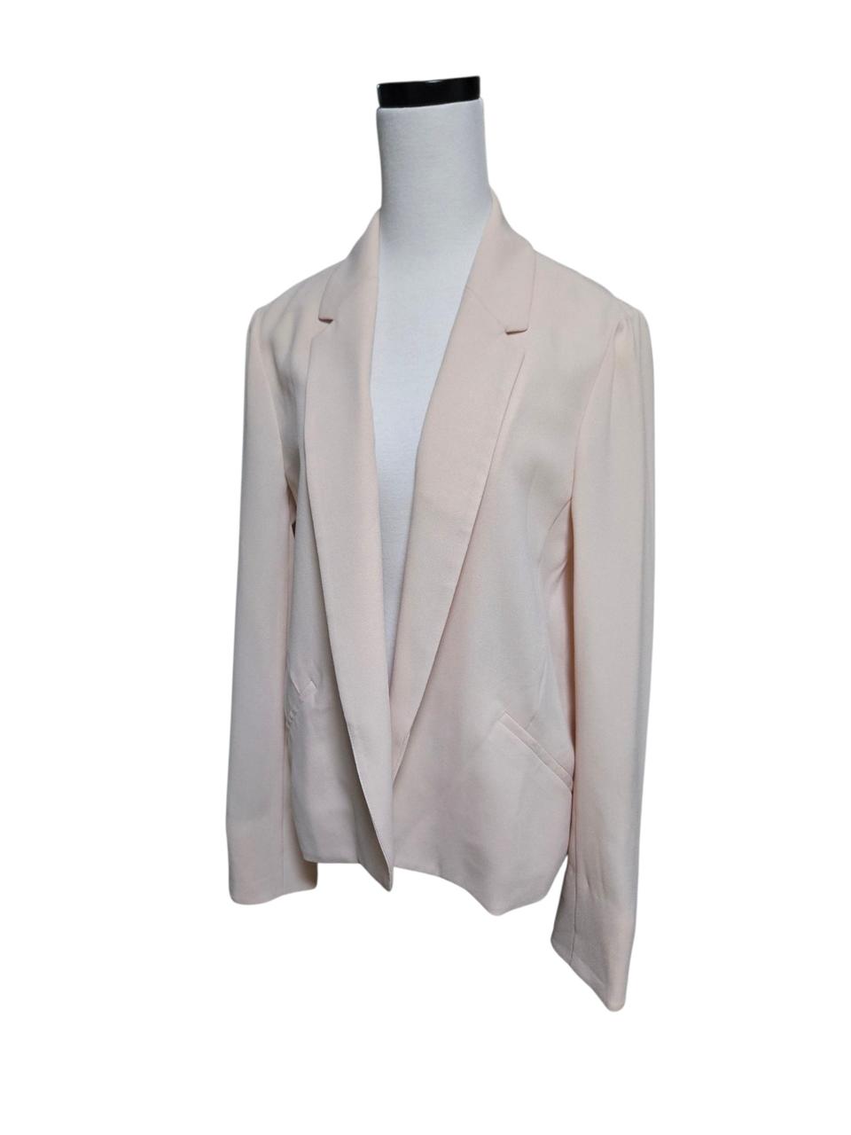 클럽모나코 베이지핑크 논버튼 자켓