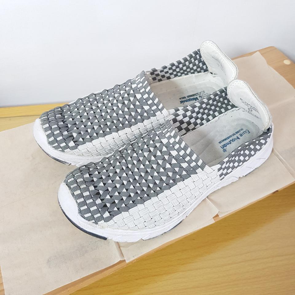 블루마운틴 우븐슈즈 남성 슬립온 가벼운 운동화 그레이 270사이즈