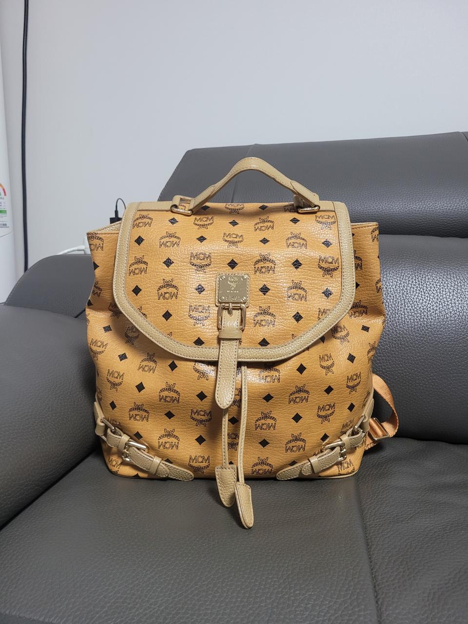 정품 mcm 비세토스(대) 백팩