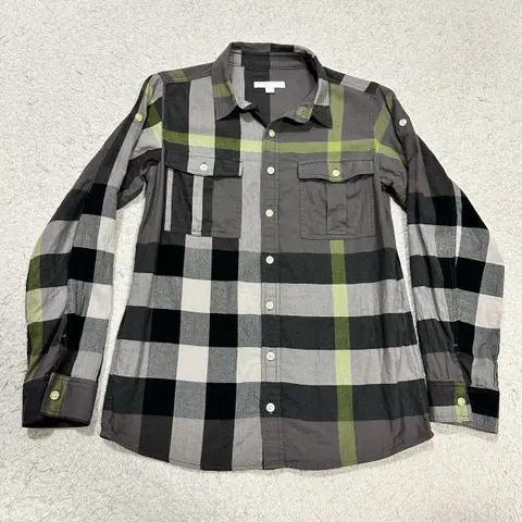 버버리 아동 셔츠 체크 14y
