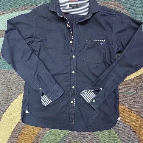 빔즈 하트 네이비 셔츠(L)