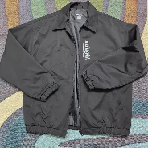 마하그리드 블랙 해링턴 자켓(L)