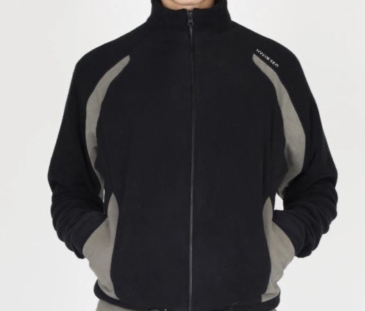 HYEIN SEO-FLEECE JACKET BLACK