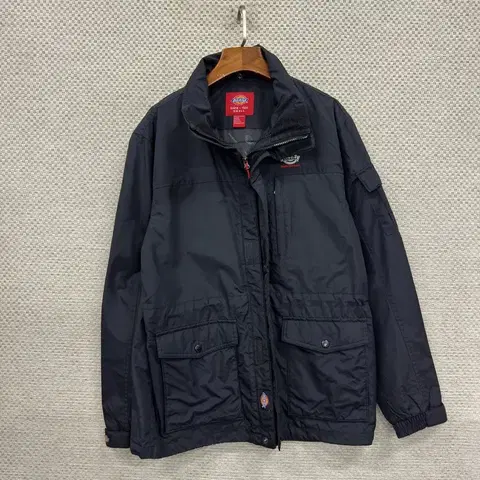 디키즈 아웃도어 블랙 남자 바람막이 95 D11084