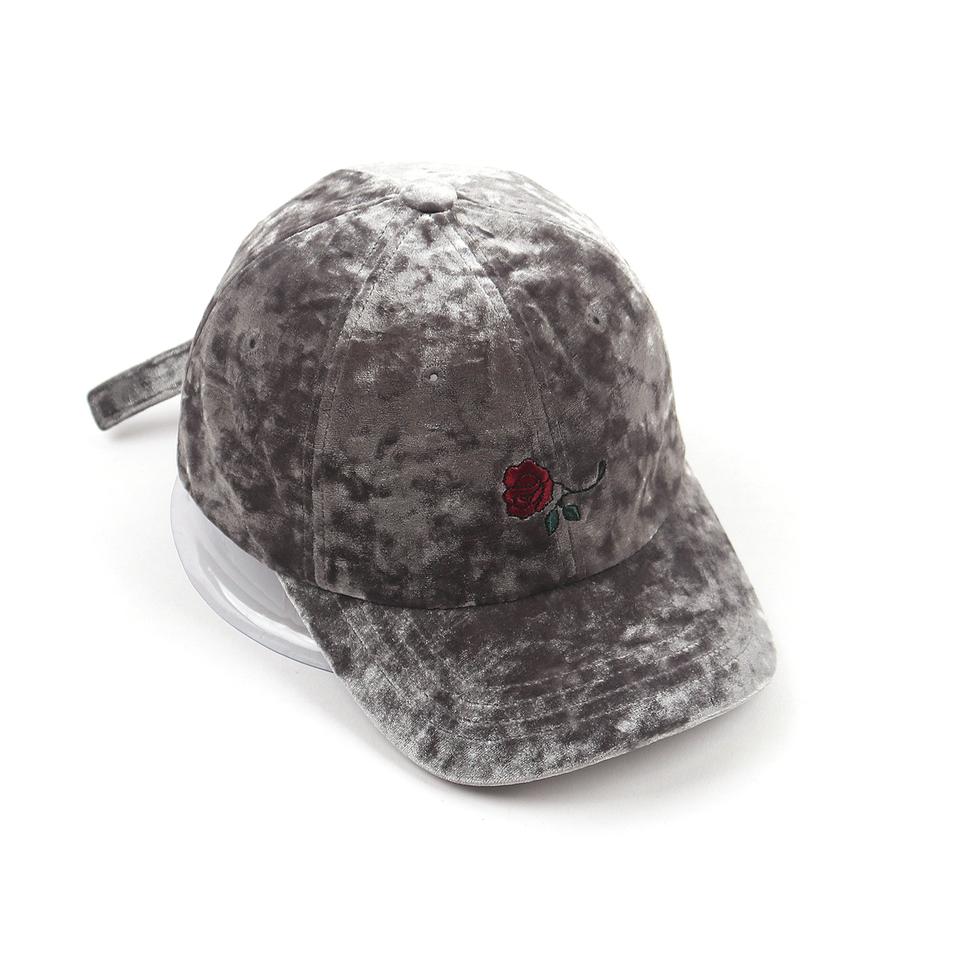56-58cm 믹쏘 로즈 플라워 벨벳 겨울 모자 / C009P -091