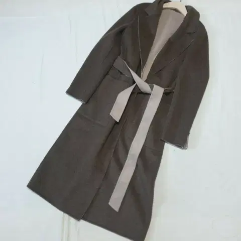 reiss 리스 리버시블 트렌치 울 코트