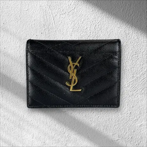 [OS] 입생로랑 모노그램 카드지갑