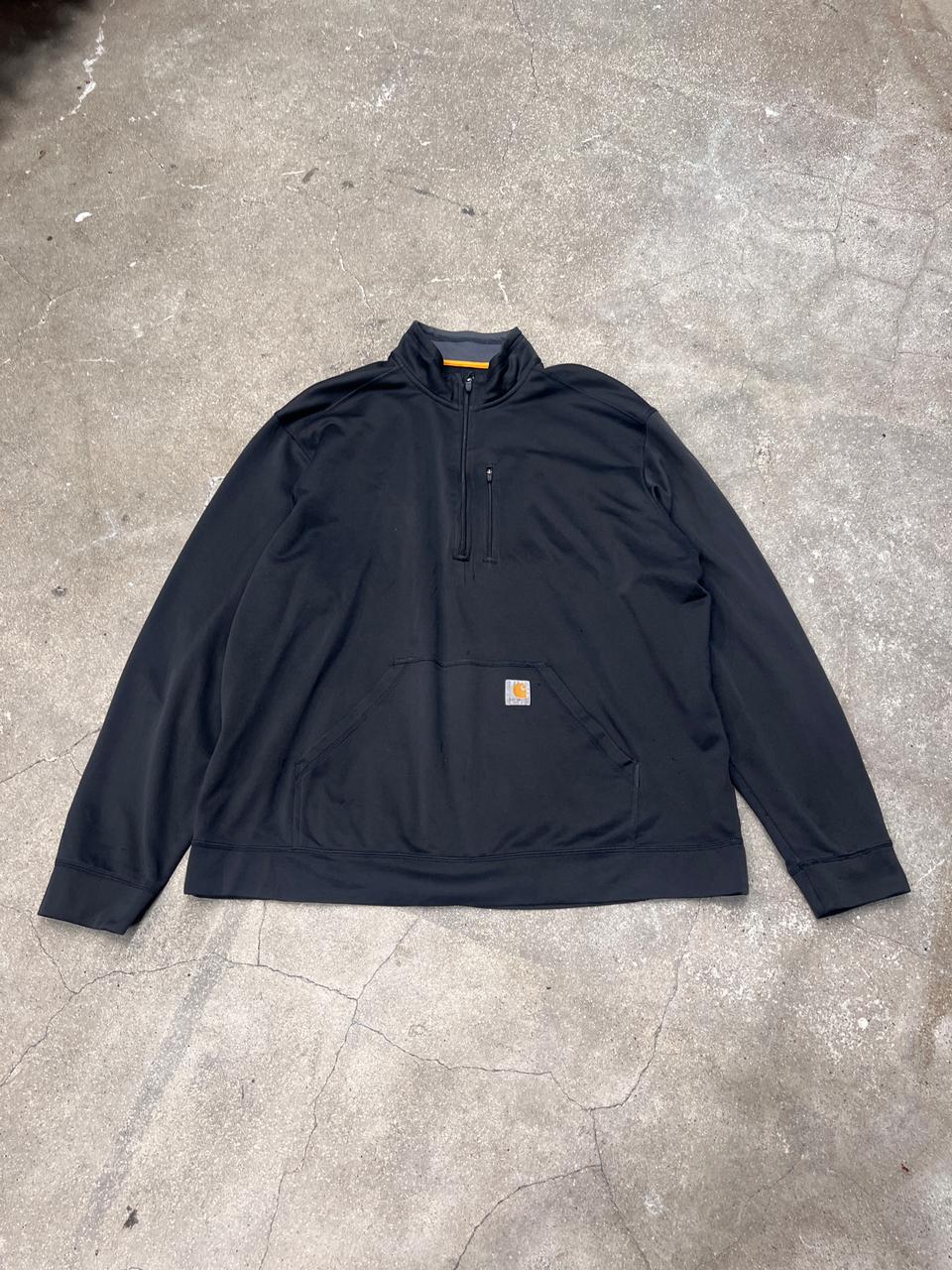 칼하트 기모 워크 티셔츠