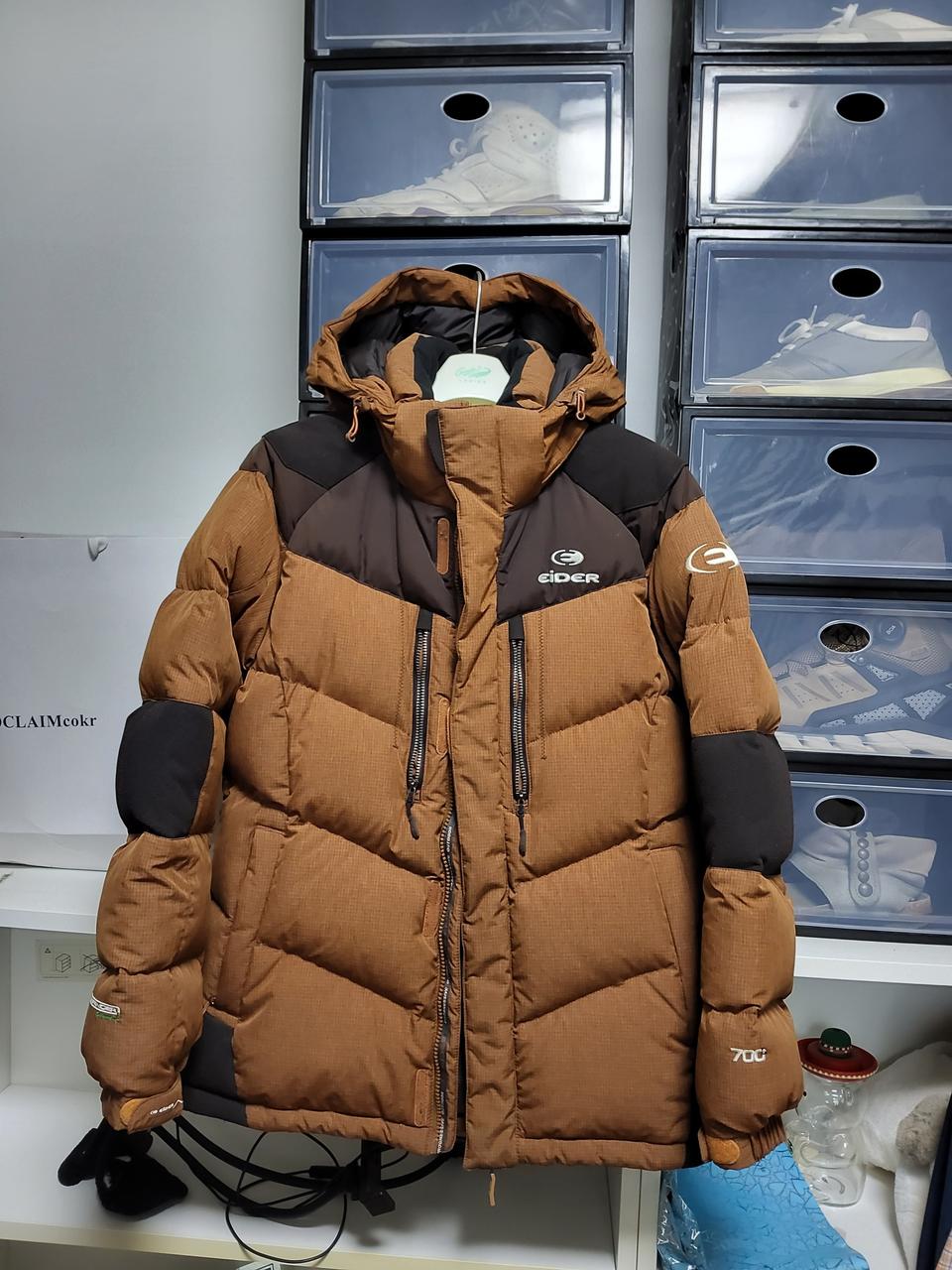 아이더여성구스다운등산패딩95