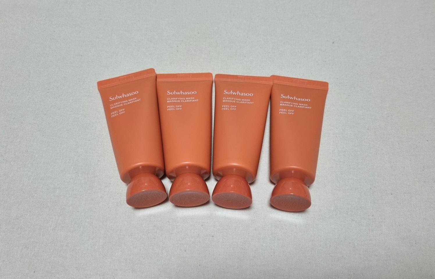 설화수 옥용팩 35ml 4개 설화수 미니 팩