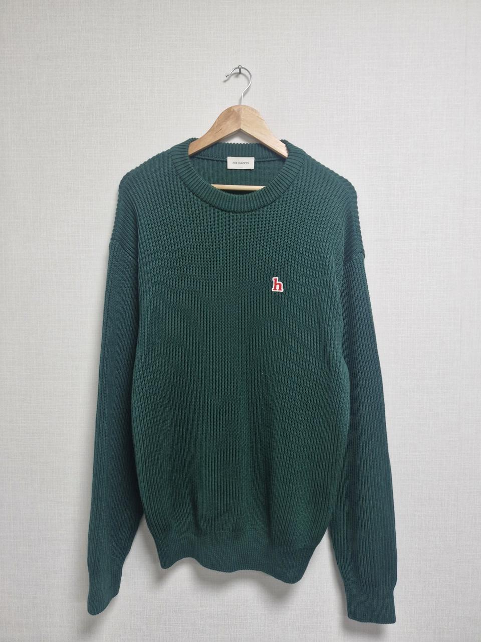 헤지스 그린 니트 95~100
