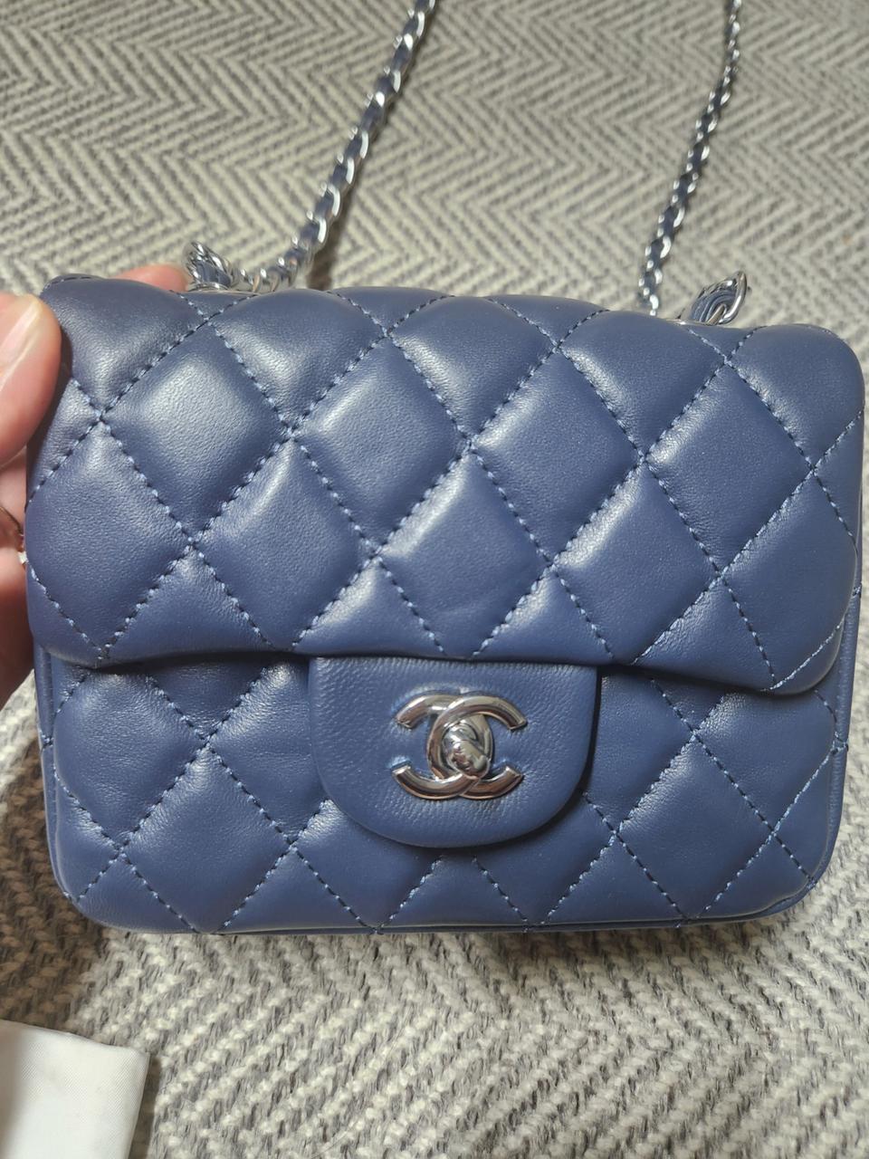 샤넬 램스킨.샤넬 가방. 샤넬 은장