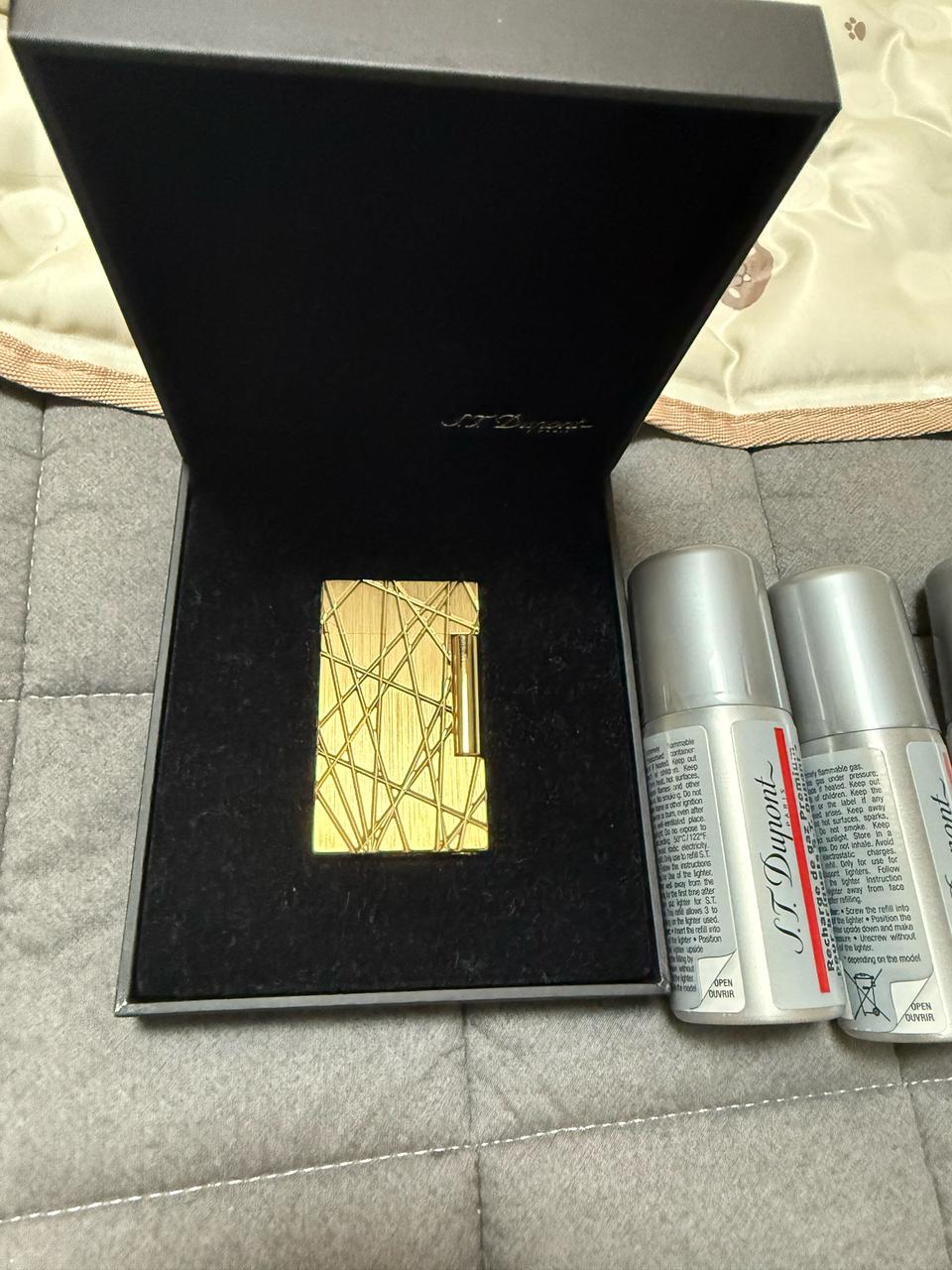 듀퐁 라이터 신형 금장 라인 2 ca16265