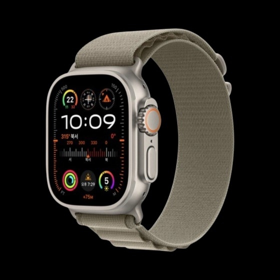 미개봉)애플워치 울트라2 티타늄(내추럴) 49mm
