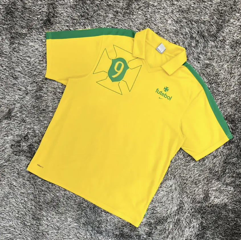 나이키 06 브라질 호나우두 no.9 유니폼  (2XL)