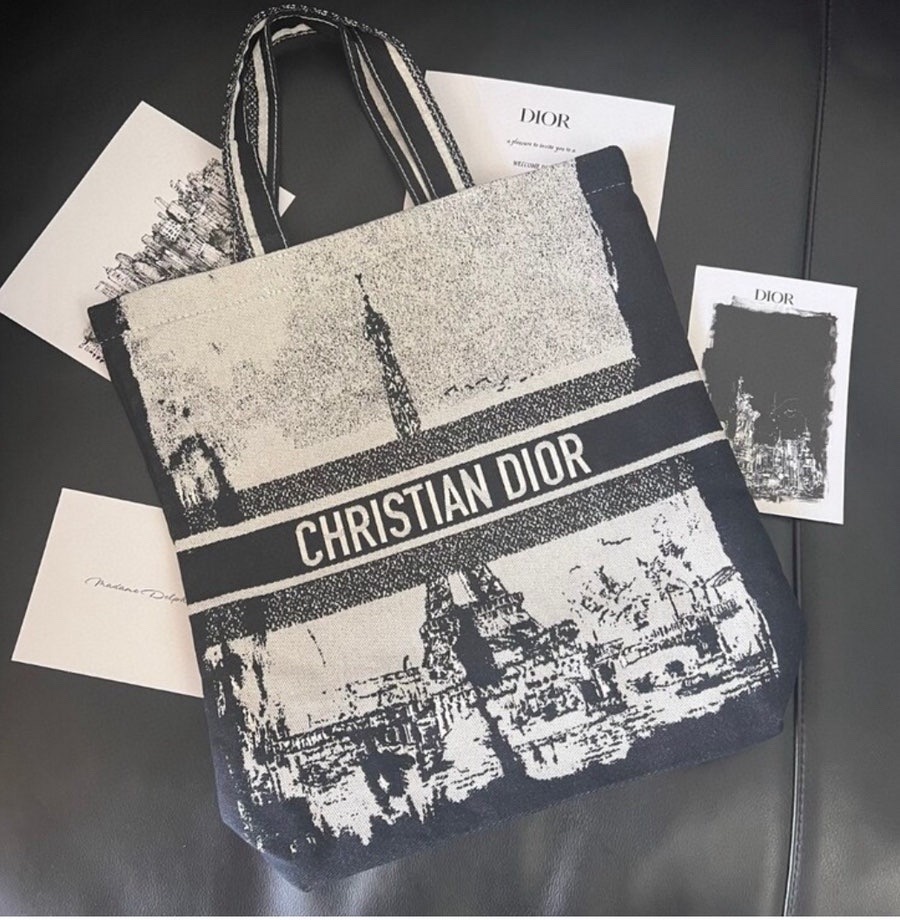 디올뷰티 에코백 캔버스백