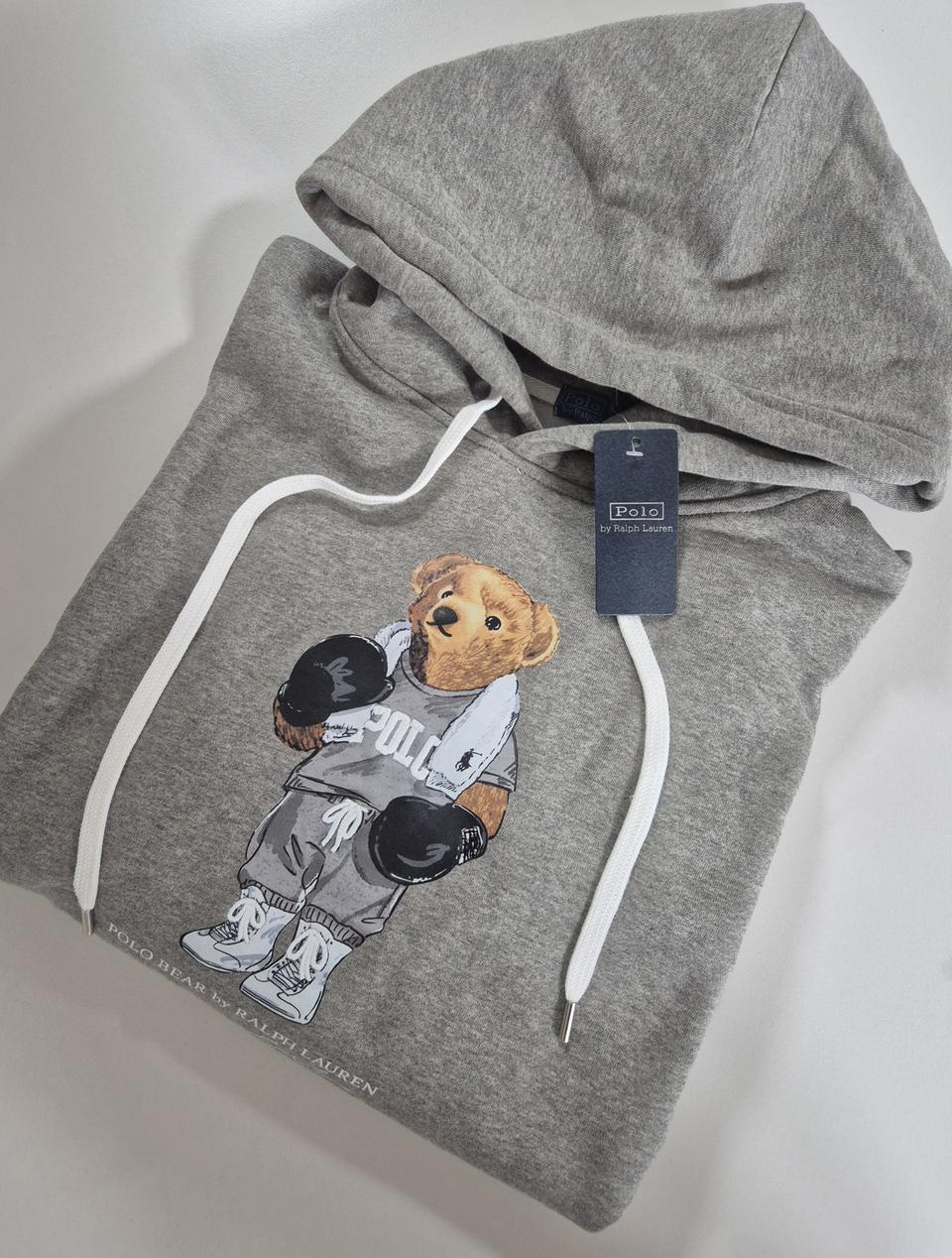 폴로 복싱베어 후드티 L (새상품)
