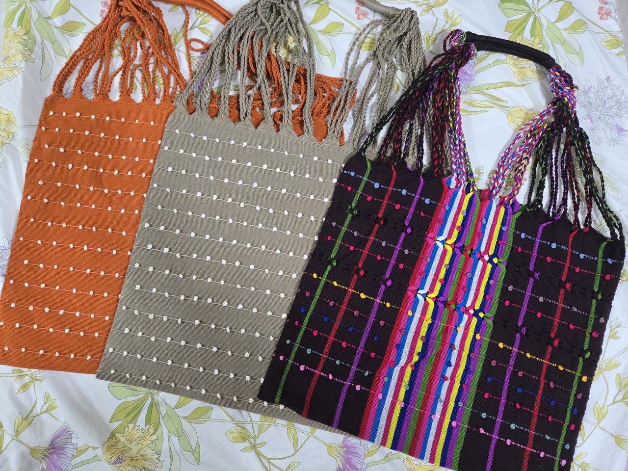 맥시코 수제 핸드메이드 에코백 가방