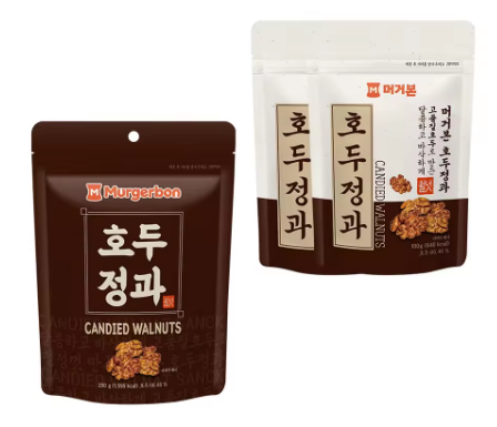 머거본 호두정과 250g 1개+ 호두정과 100g 2개