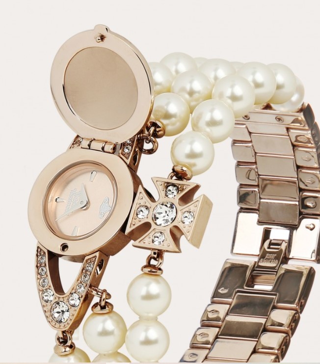 비비안웨스트우드 한정판 펄 워치(새상품)