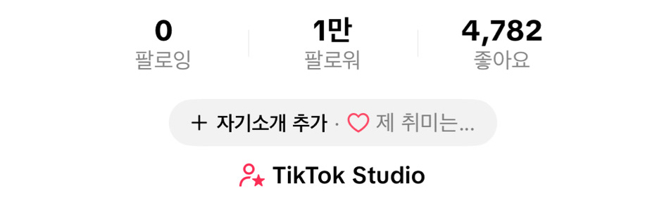 틱톡 1만 계정 판매합니다