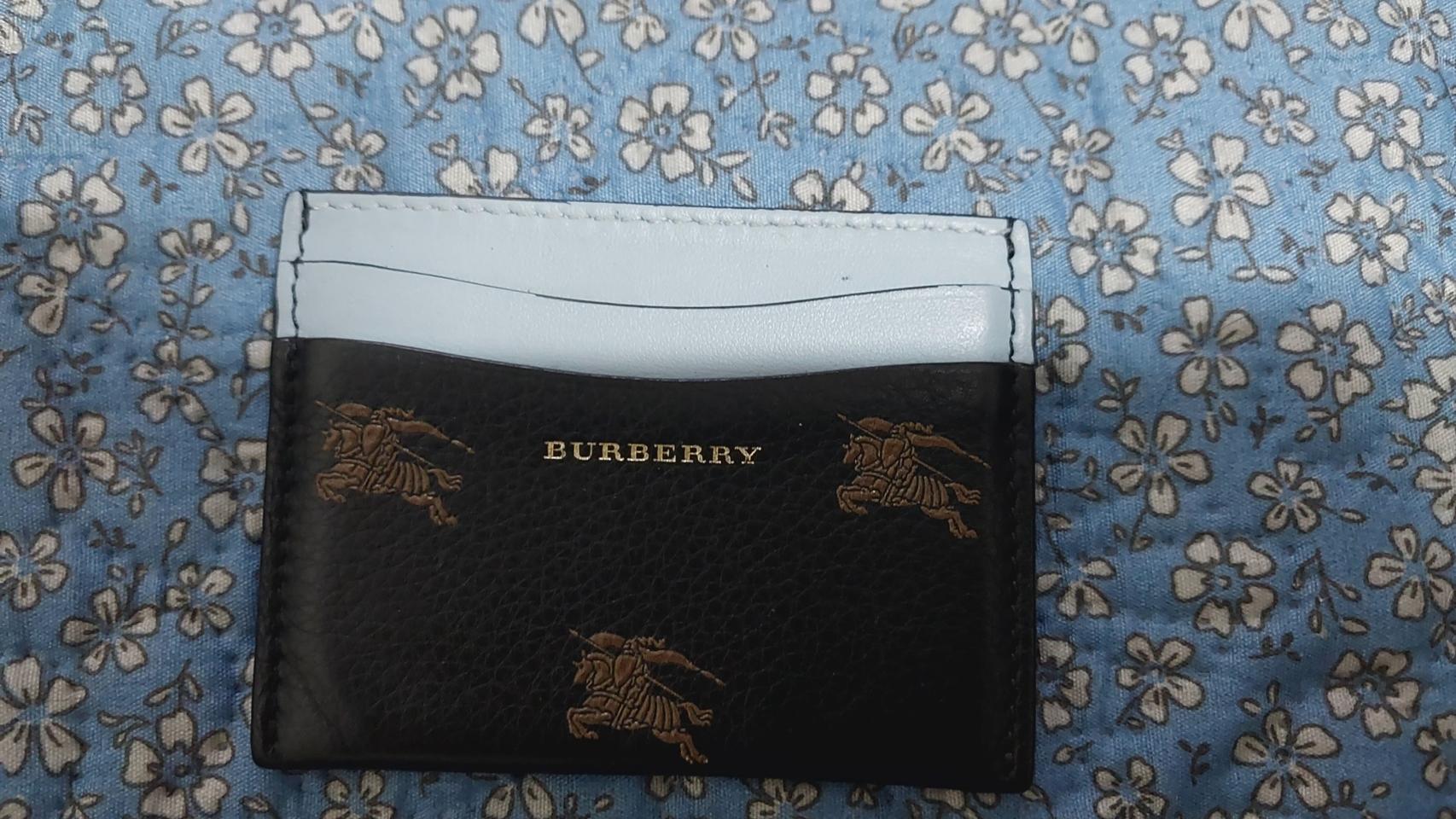 버버리 카드지갑