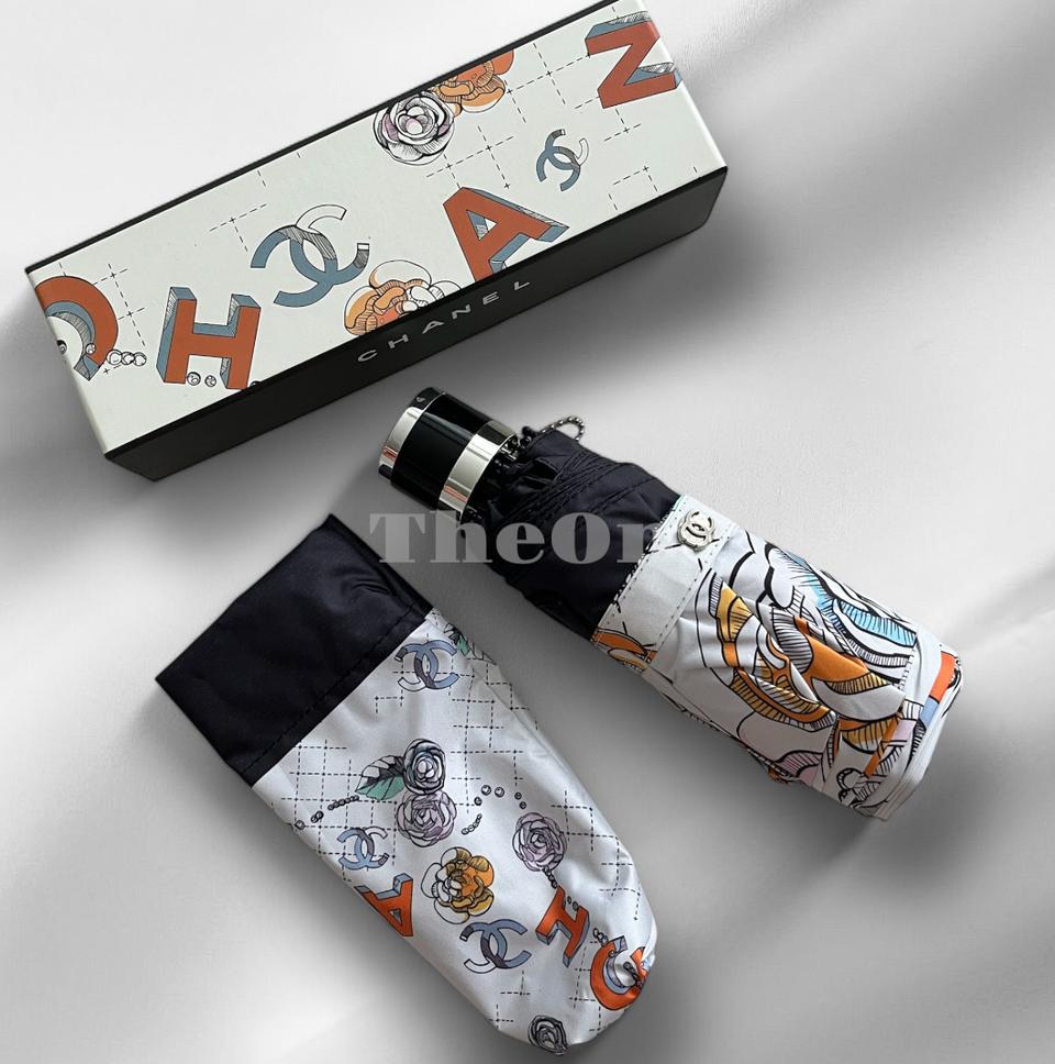 샤넬 CC로고 우산양산겸용 (화이트)