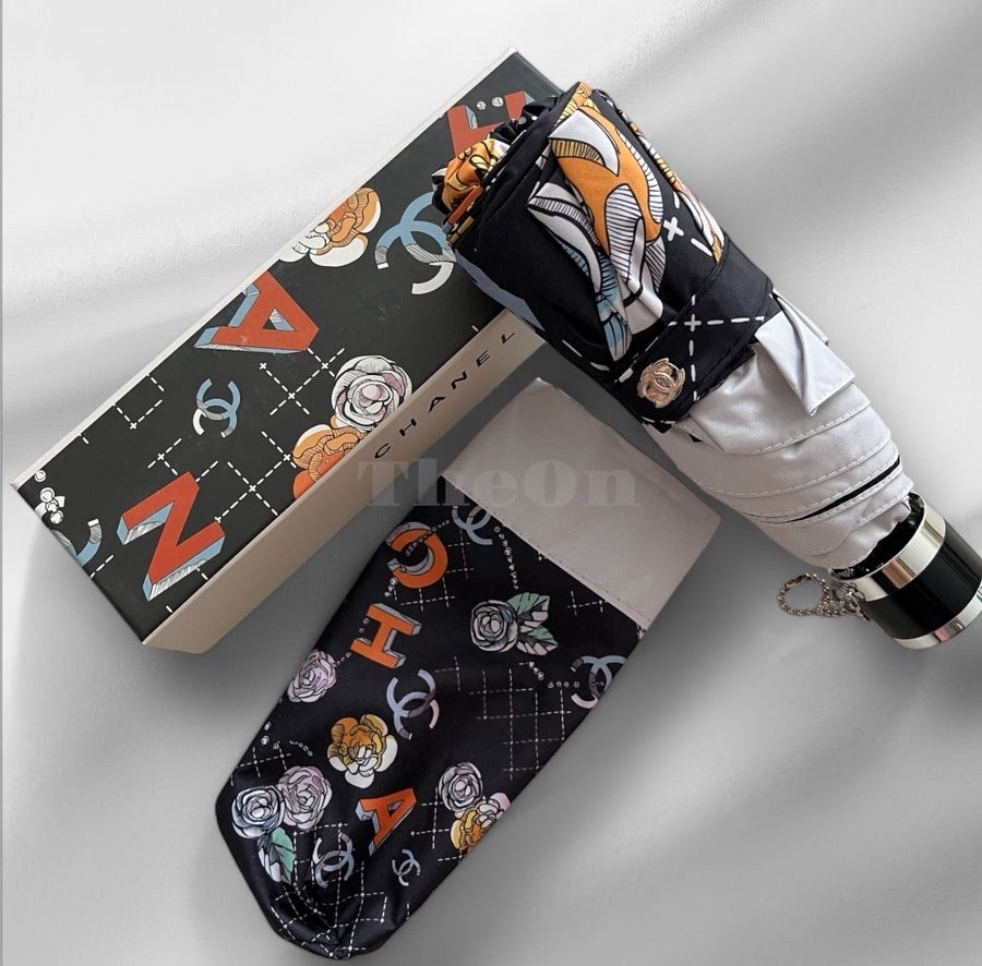 샤넬 CC로고 우산양산겸용 (블랙)