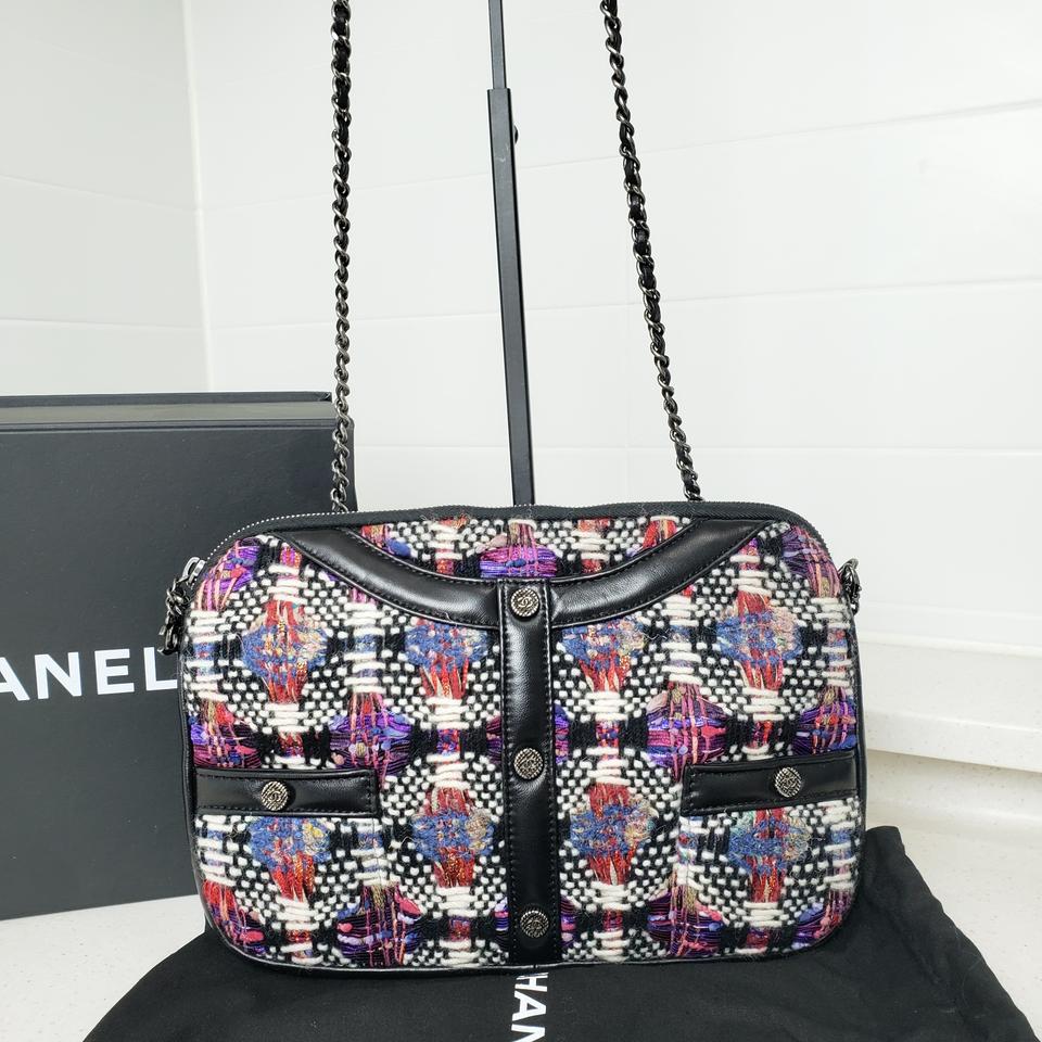 샤넬 A91386 트위드 크로스백 한정판 (누나명품중고)