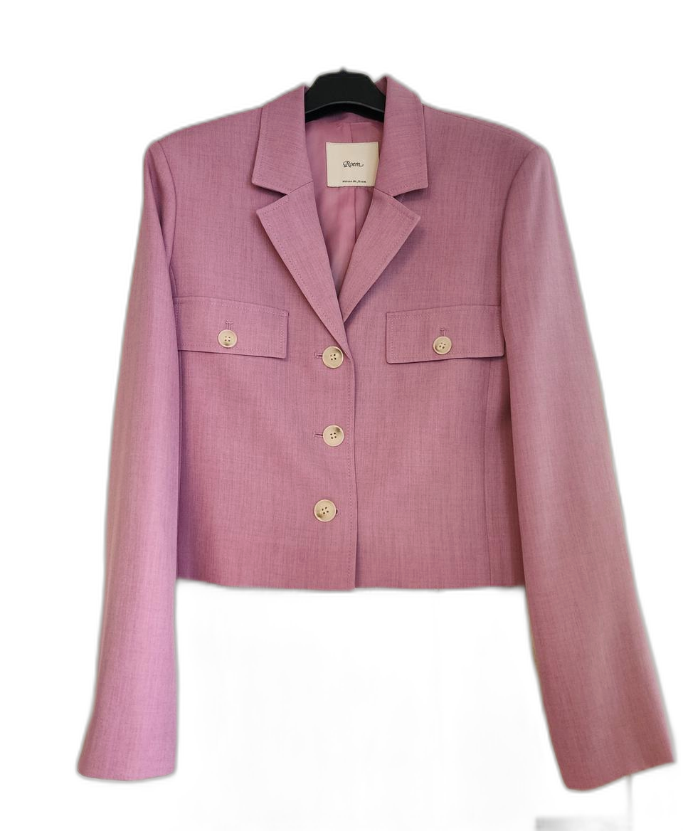 로엠* 크롭자켓 S