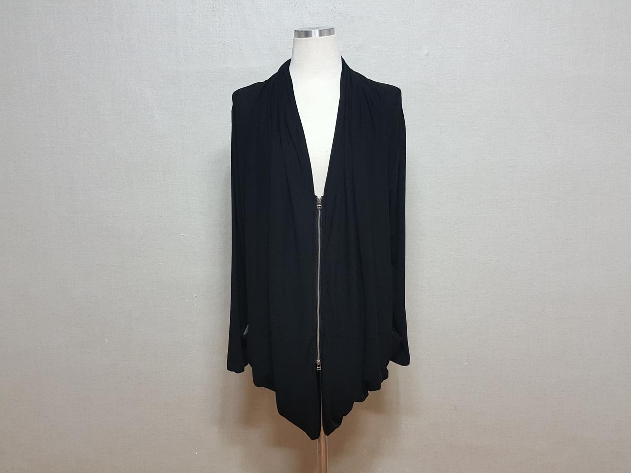 홍콩 ESTEVE 춘추 여성 스타일리쉬 셔링 롱자켓 55-66 새것수준