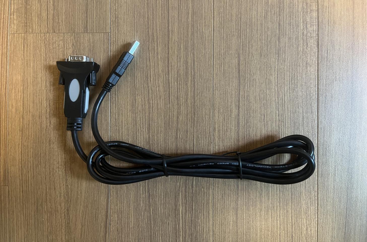 USB TO RS232 시리얼 케이블