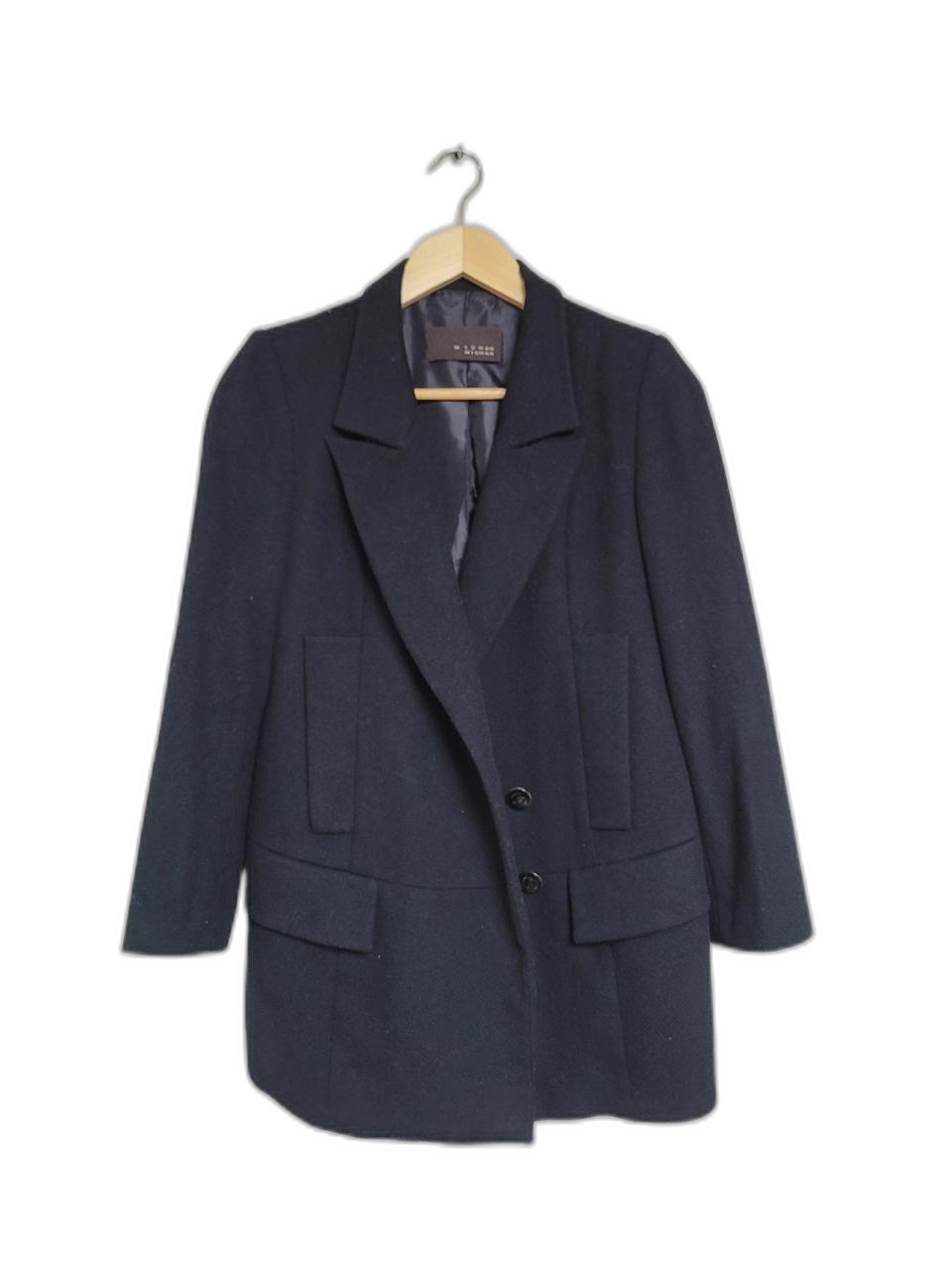 미샤 블랙 울 캐시미어 자켓 M