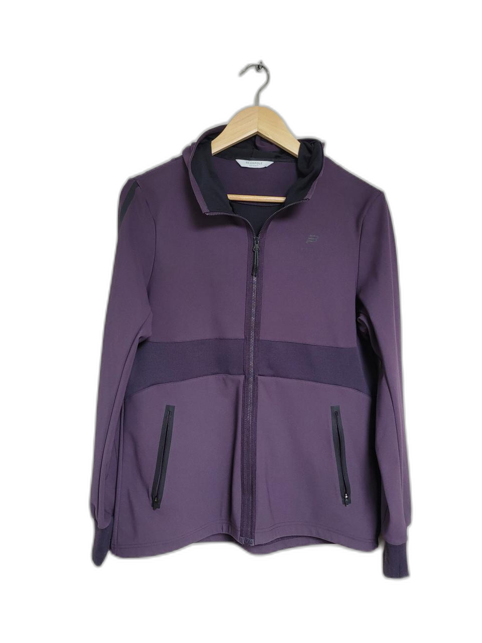 빈폴스포츠 여성 후드 집업 퍼플 100