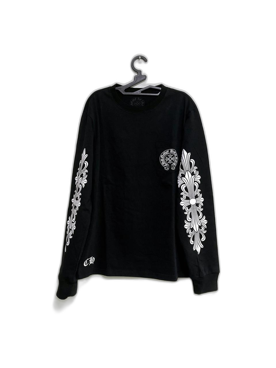 크롬하츠 롱슬리브 홀스슈 라스베가스 블랙 XL사이즈 새상품