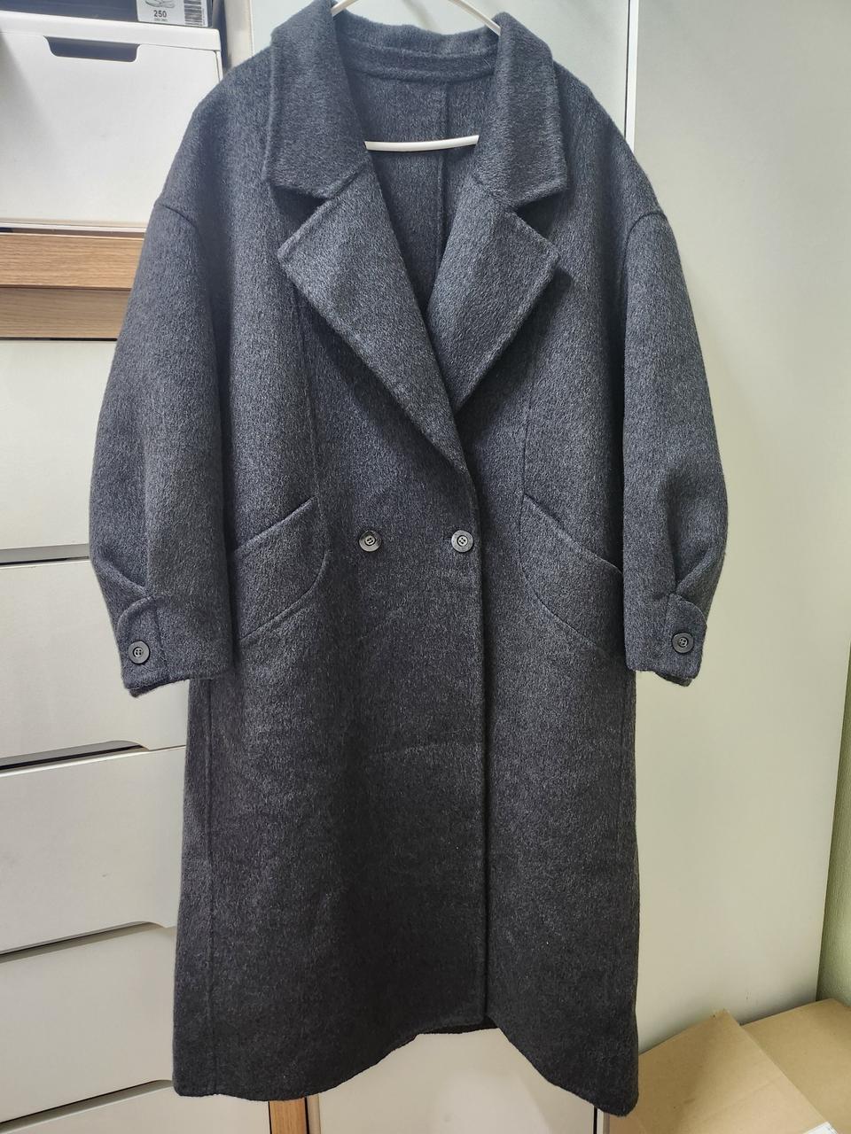 프리미엄 알파카 핸드메이드코트(새상품)