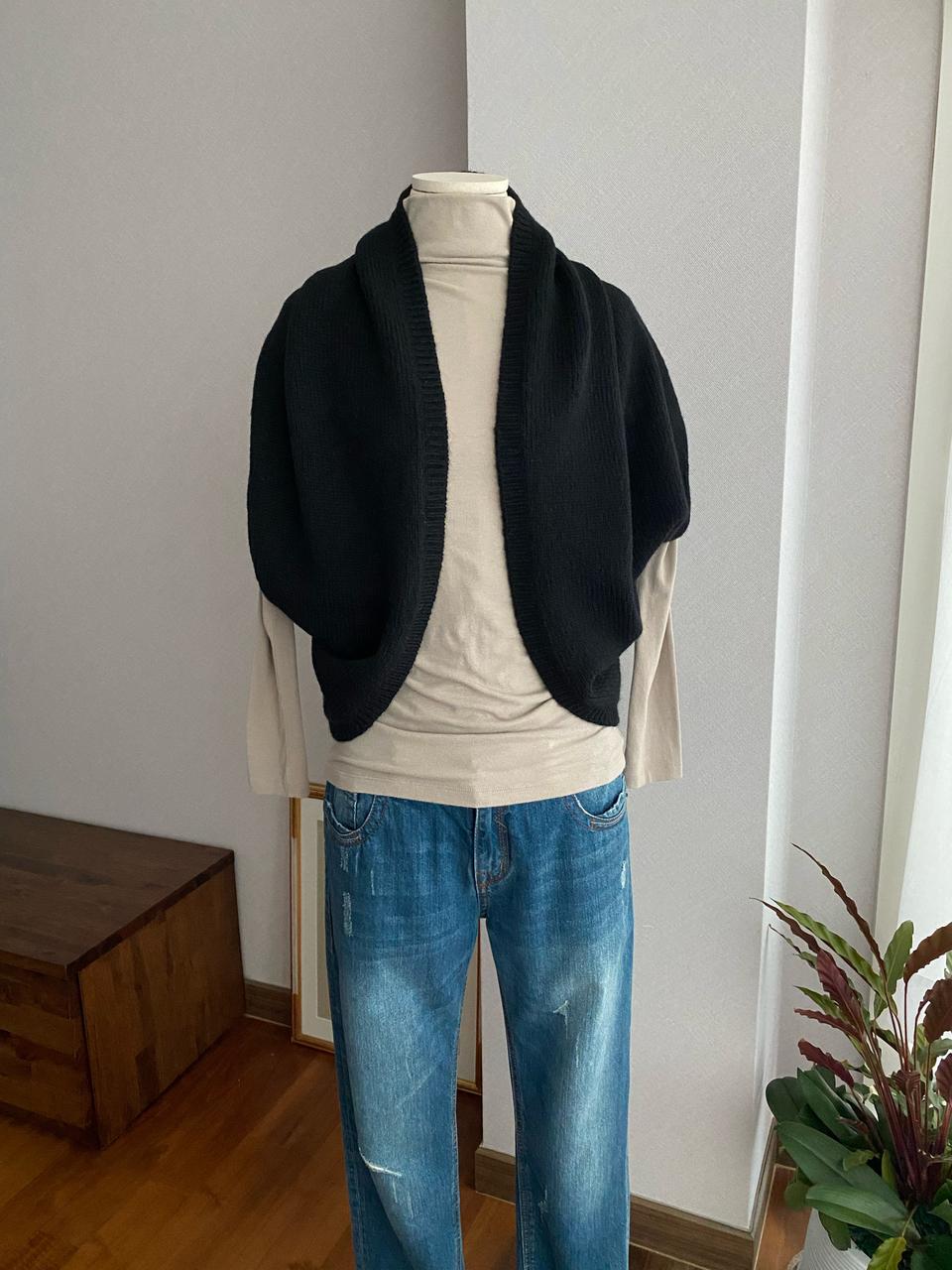 VINCE 빈스 오픈형 볼레로 가디건(S)