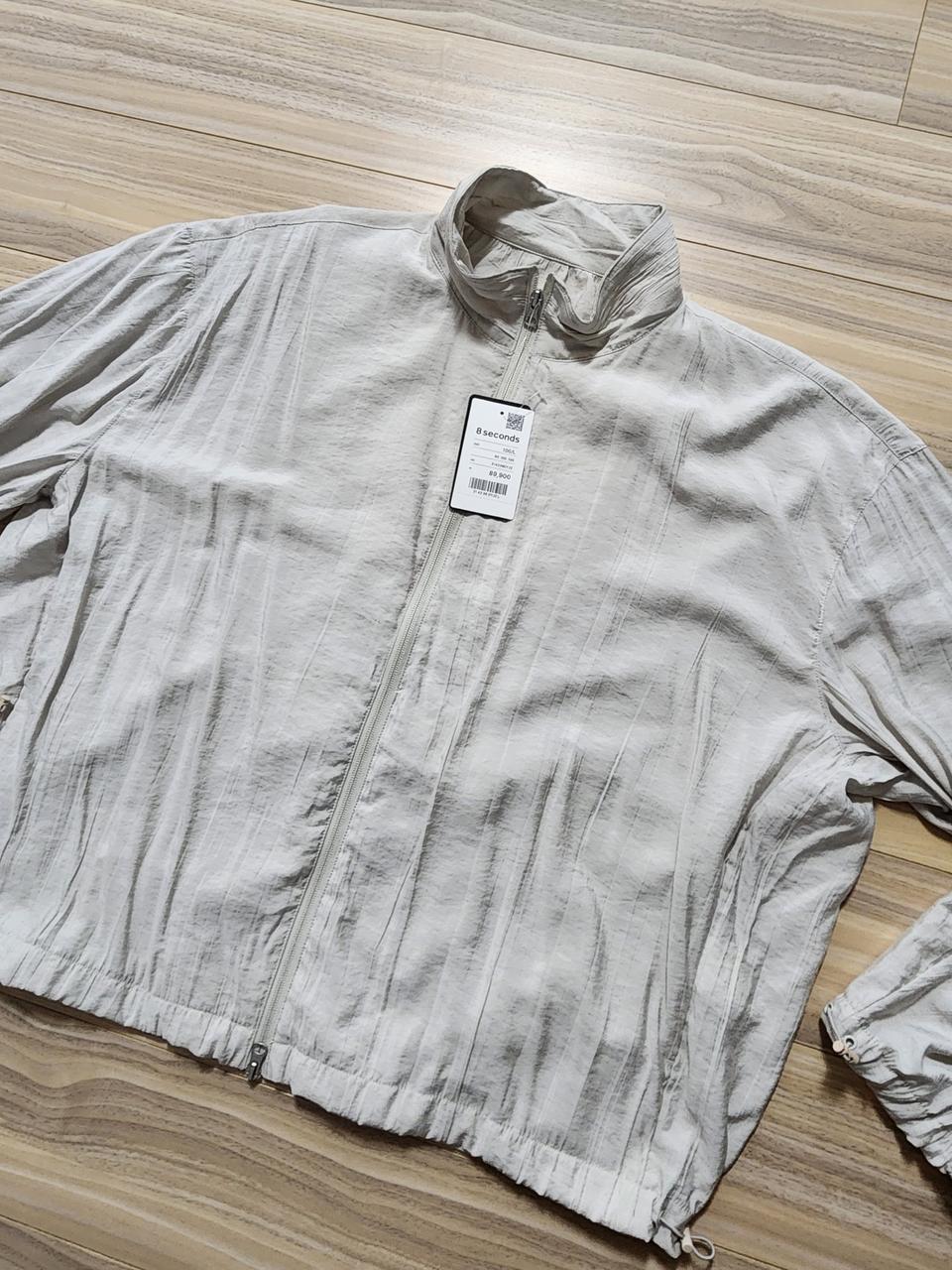 에잇세컨즈링클경량집업자켓점퍼L