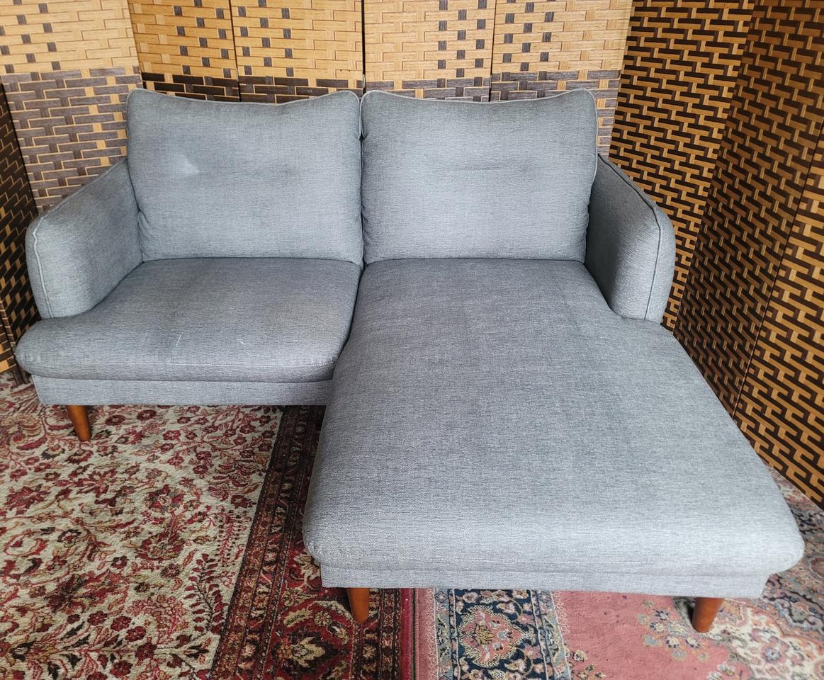 한샘*밀란*301*미스티그레이*S급*카우치* 소파.