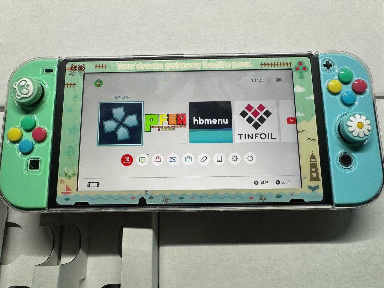 닌텐도 스위치 커펌 512GB 동물의숲 에디션