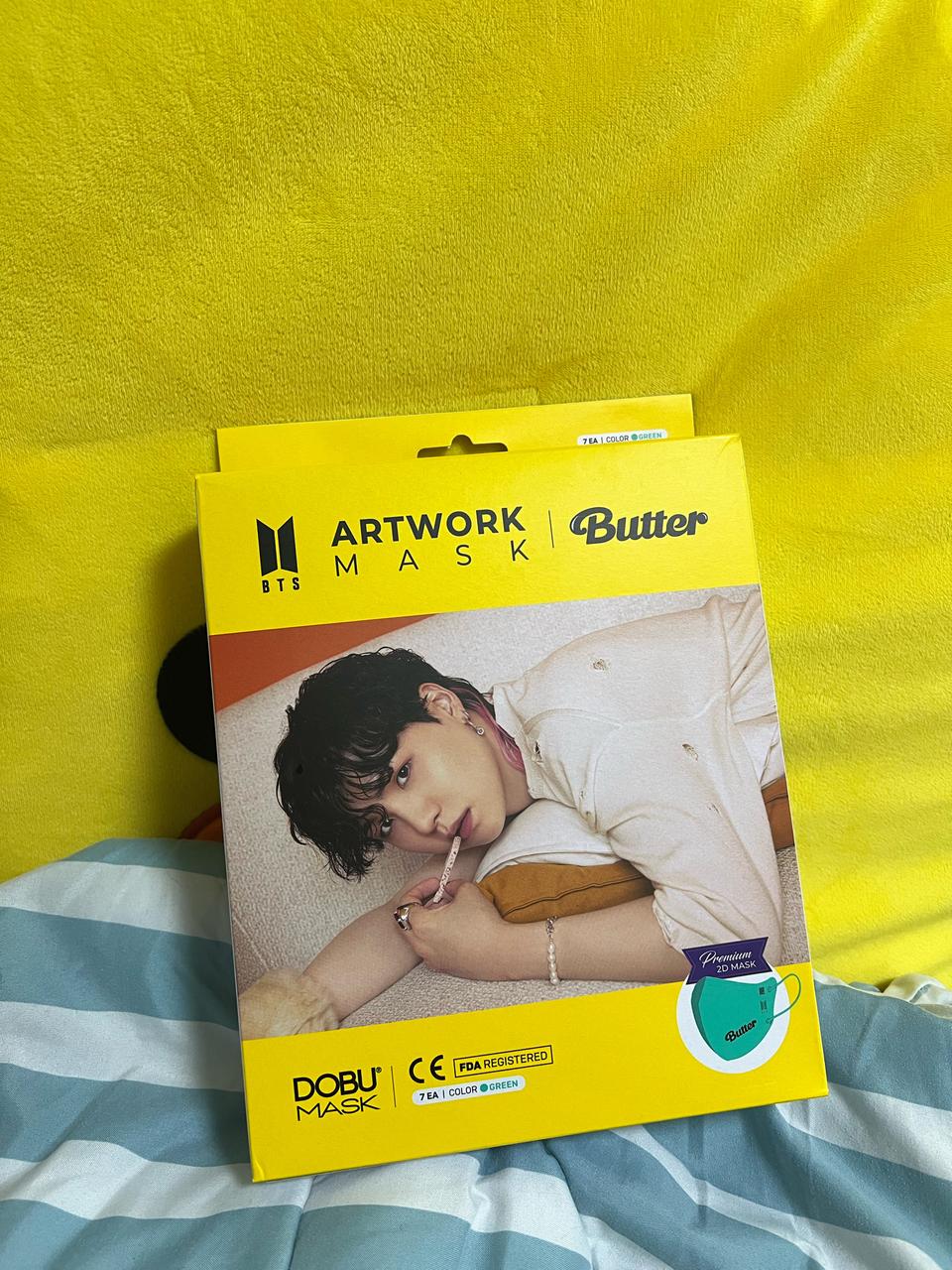 방탄소년단 아트워크 마스크 슈가 - Butter Edition