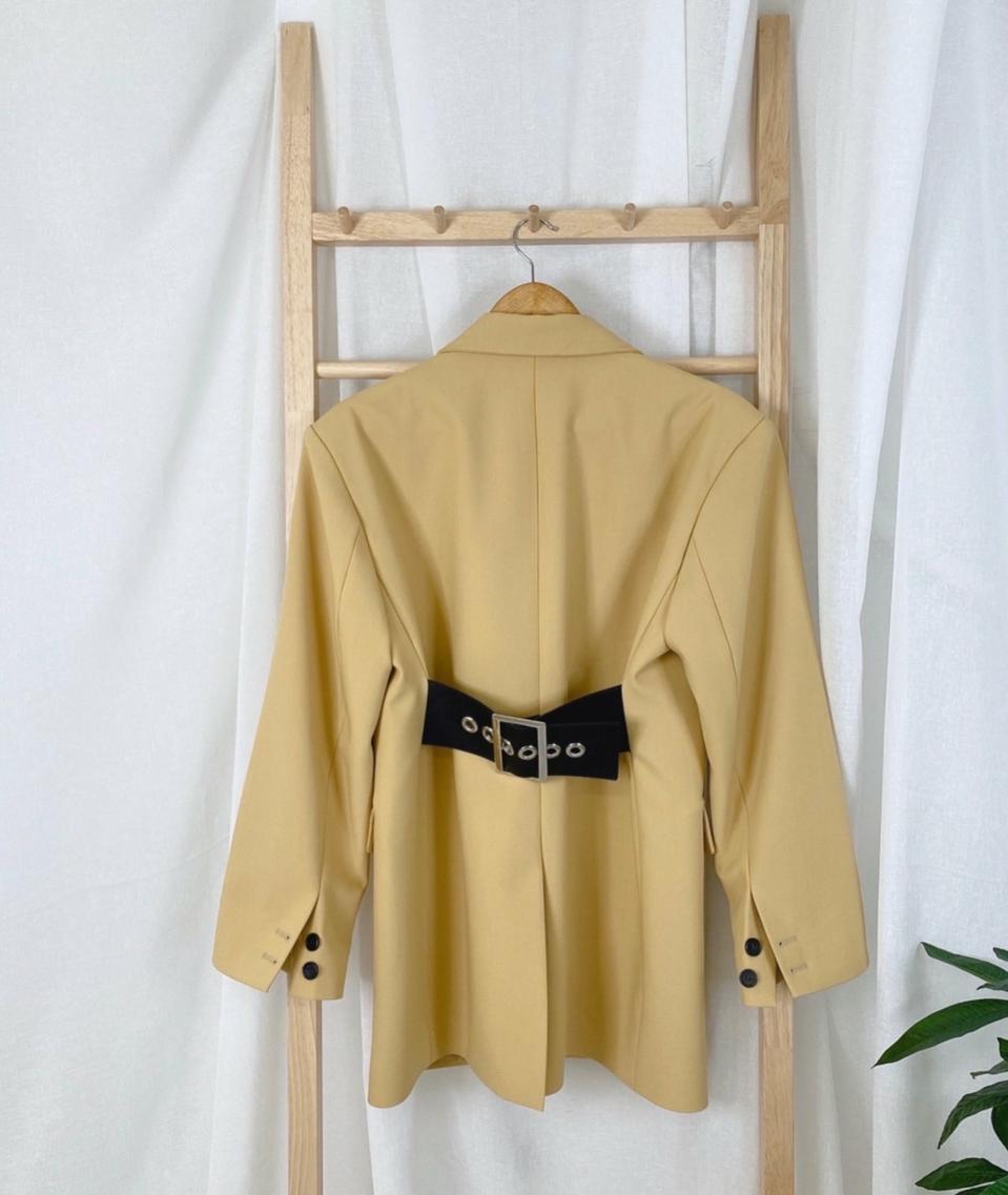 오버핏 블랙자켓 블레이저