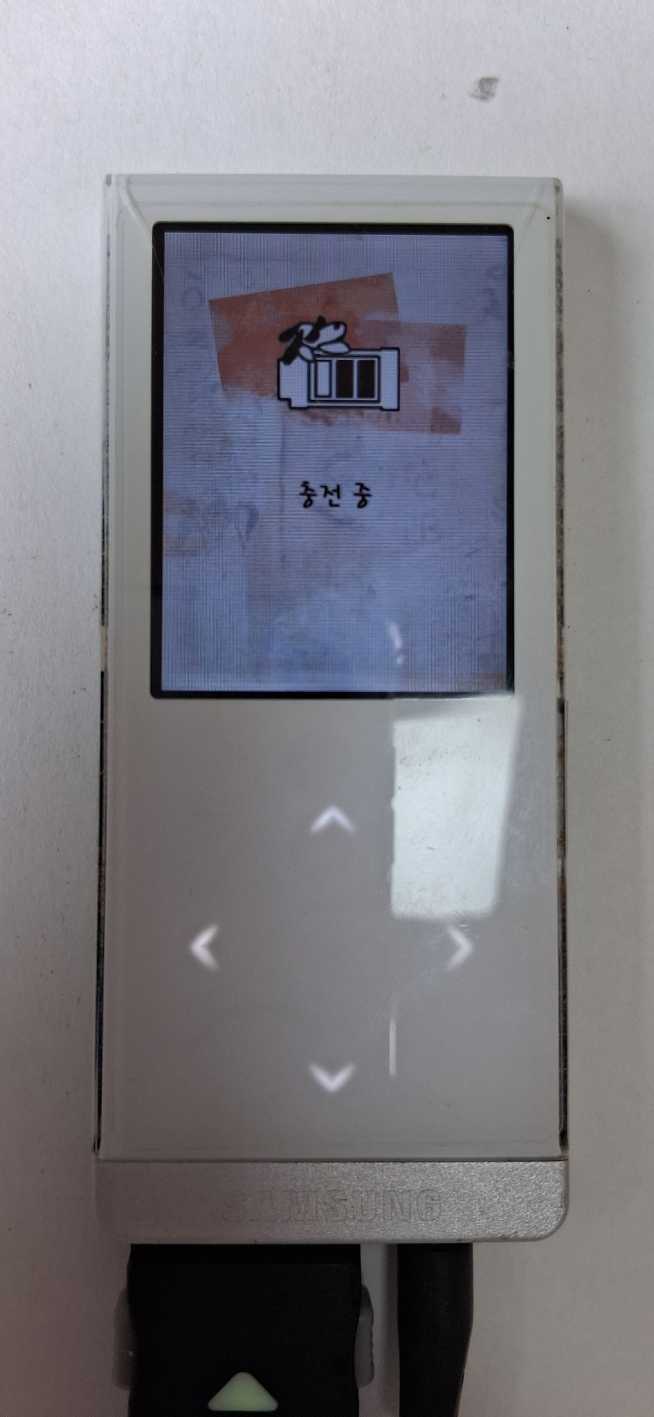 삼성 YEPP YP-T10 4G MP3 흰색[파손.고장]