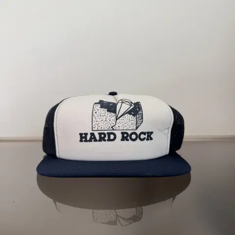 USA HARD ROCK 빈티지 모자 볼캡 트러커 메쉬