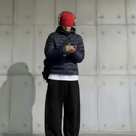 새상품) 남자 후드 경량패딩 라이트패딩 푸퍼 후드집업 덕다운