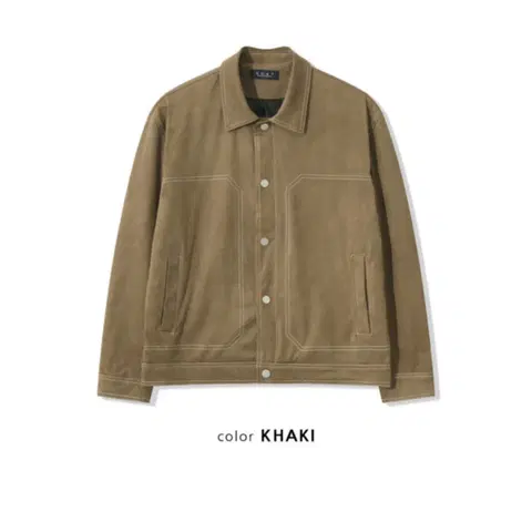 [새상품] 스웨이드 자켓 가을 간절기 세미크롭