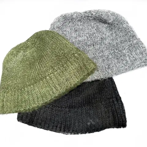 [새상품] 벙거지 비니 니트 모자 겨울 무지